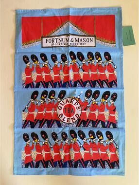 Fortnum and Mason Piccadilly Tea Towel Guards’ Tea Blend NEW NWT